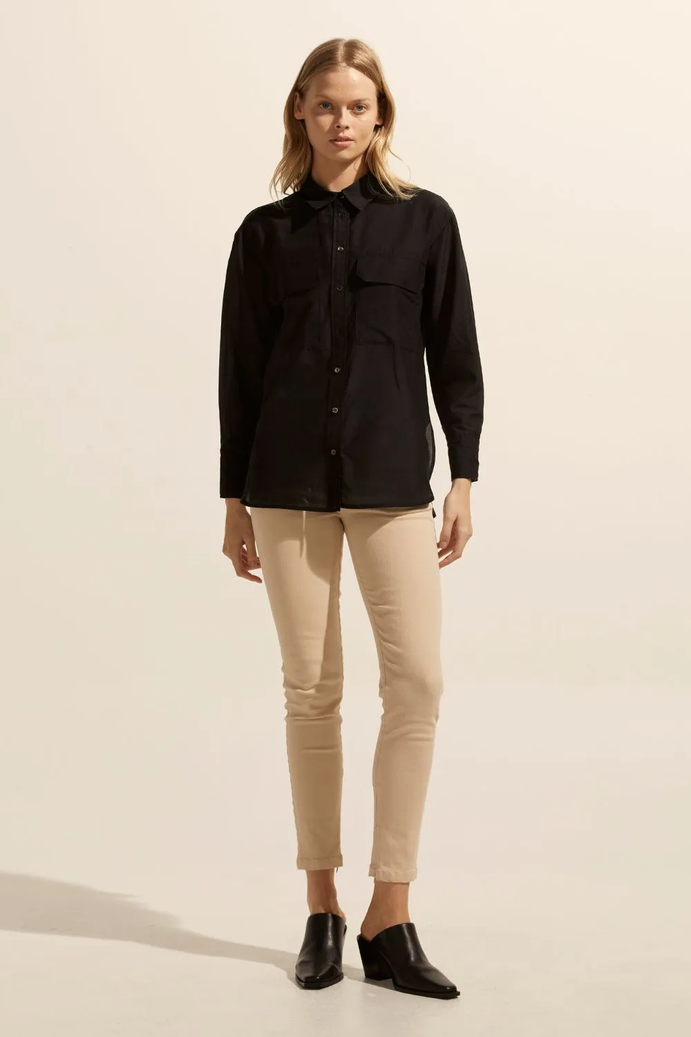 abroad top - Black
