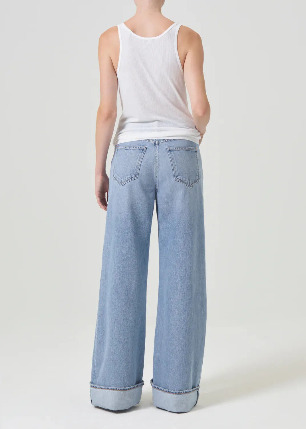 AGOLDE DAME JEANS SHOWDOWN