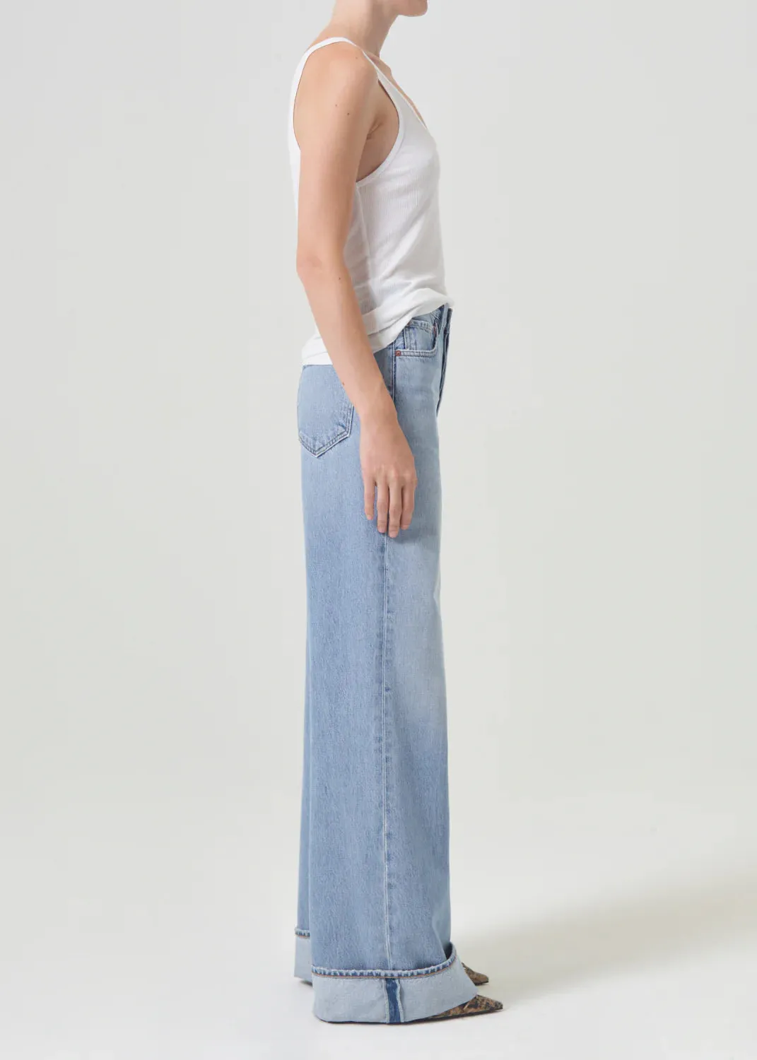 AGOLDE DAME JEANS SHOWDOWN