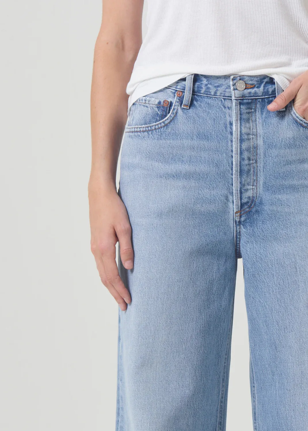 AGOLDE DAME JEANS SHOWDOWN