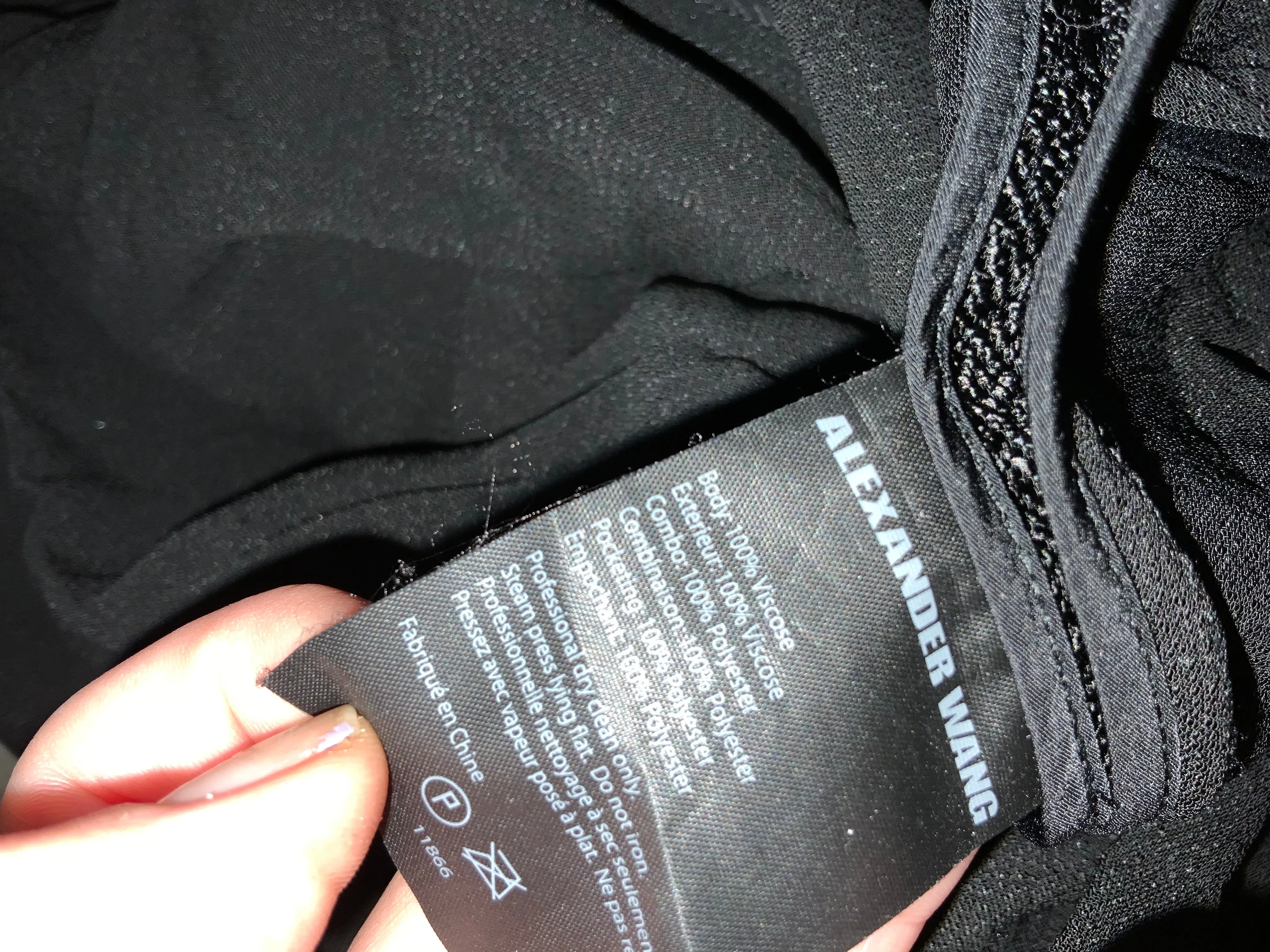 Alexander Wang Black Pleated Harem Trousers Pants SIZE US 2 UK 6 XS Ladies