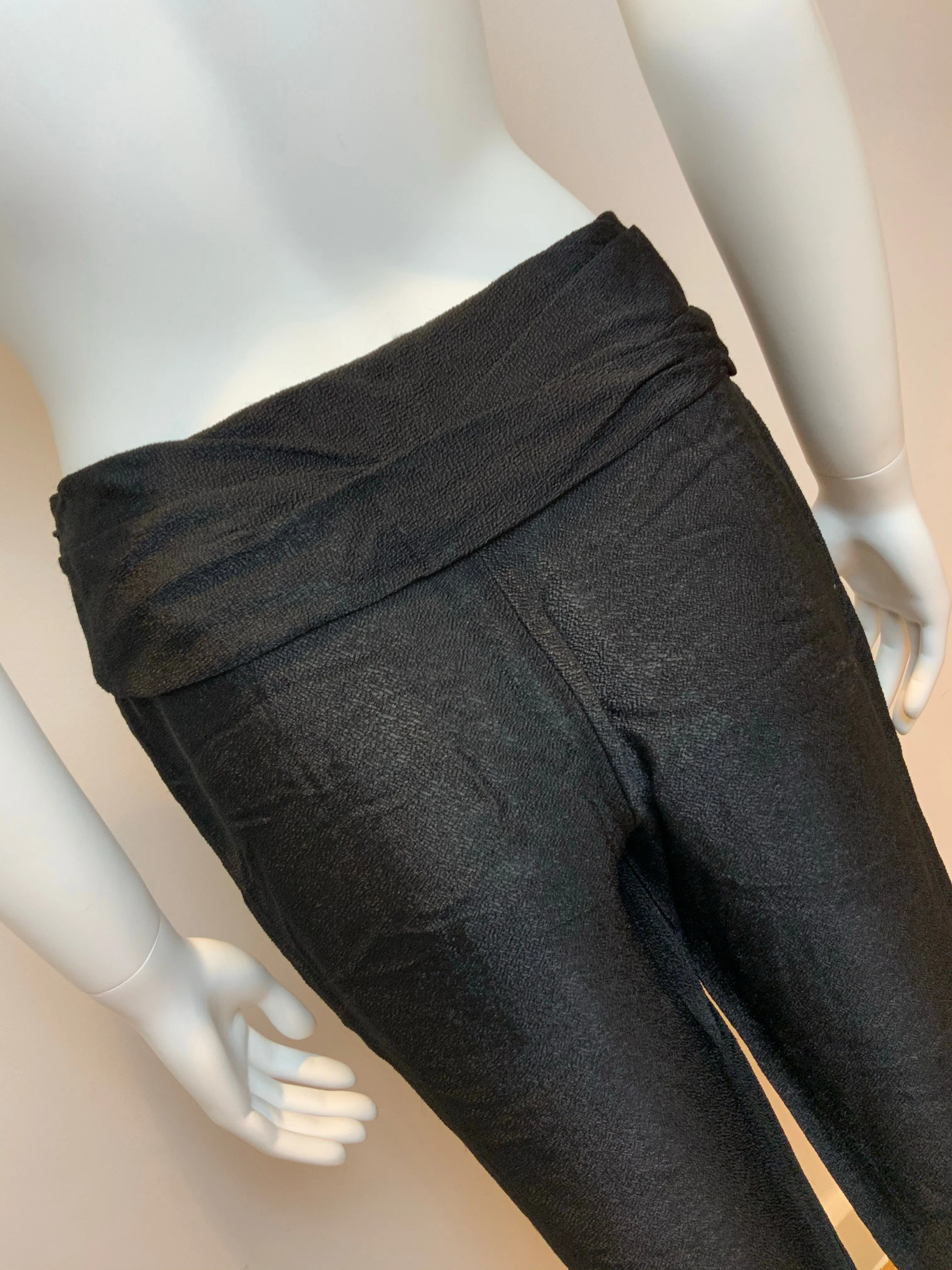 Alexander Wang Black Pleated Harem Trousers Pants SIZE US 2 UK 6 XS Ladies