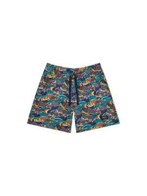AUSTIN SHORT KOI WAVES  AOP