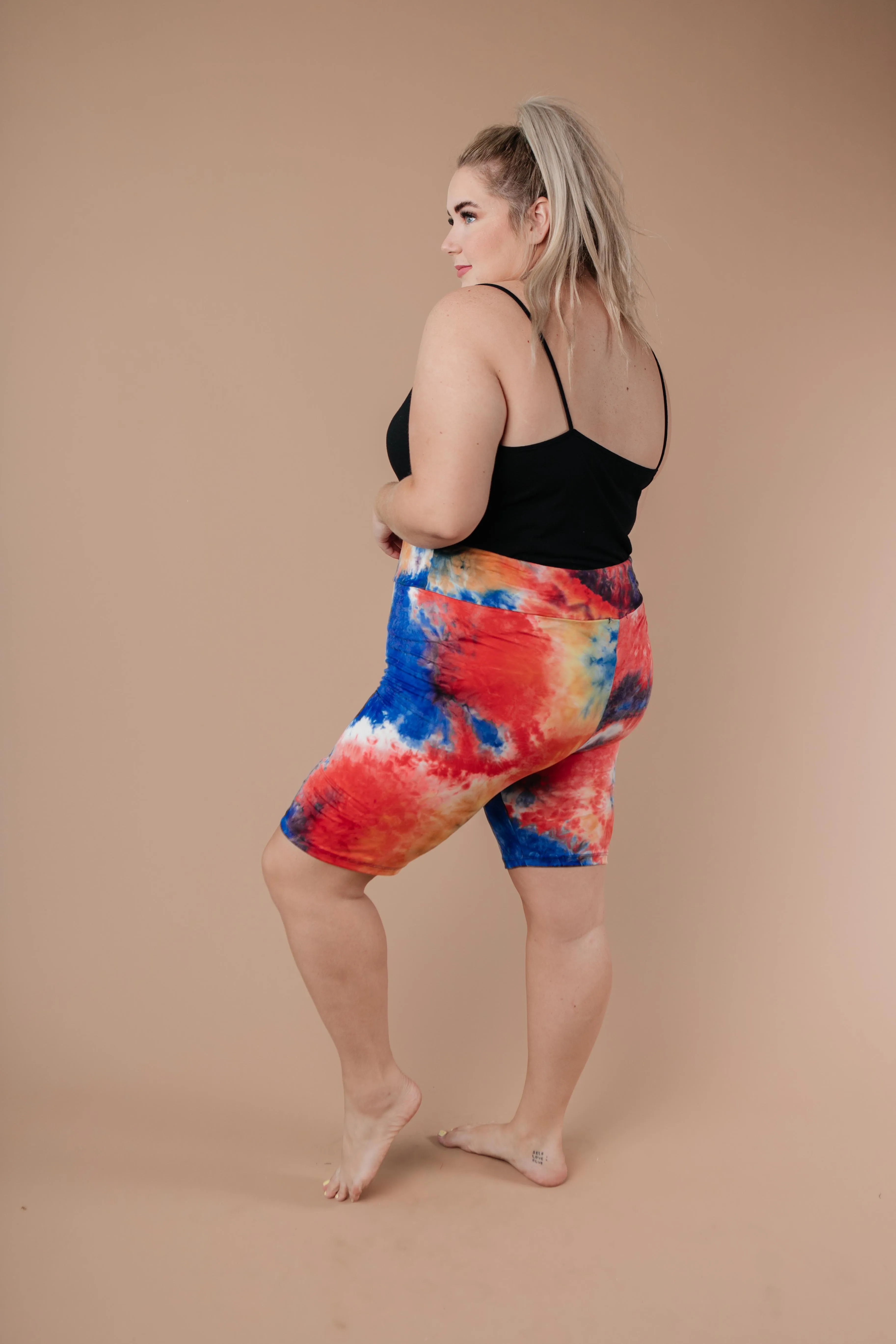 Biking In Style Primary Biker Shorts