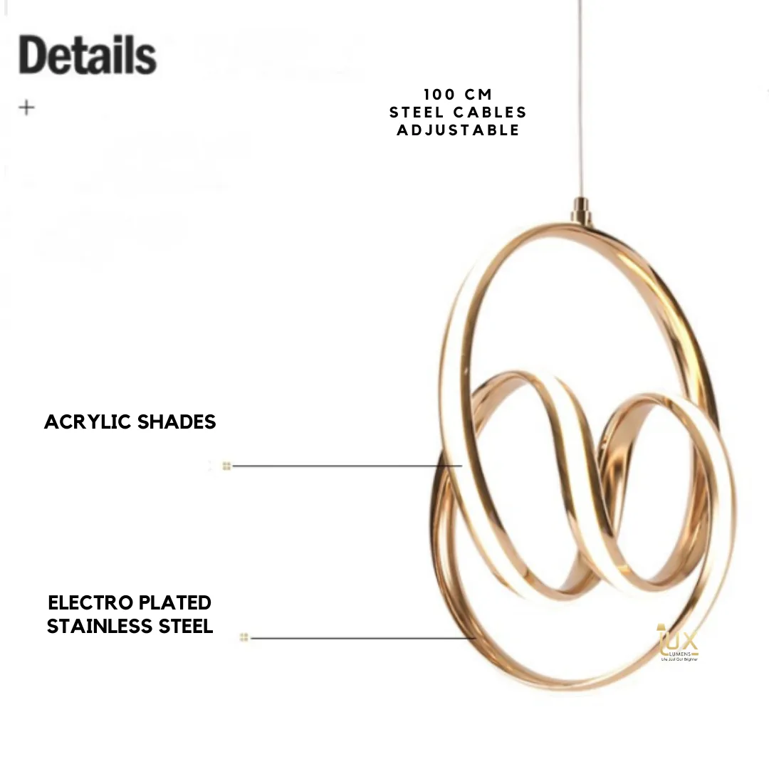 Contemporary Luxurious Crown (II) Pendant Light