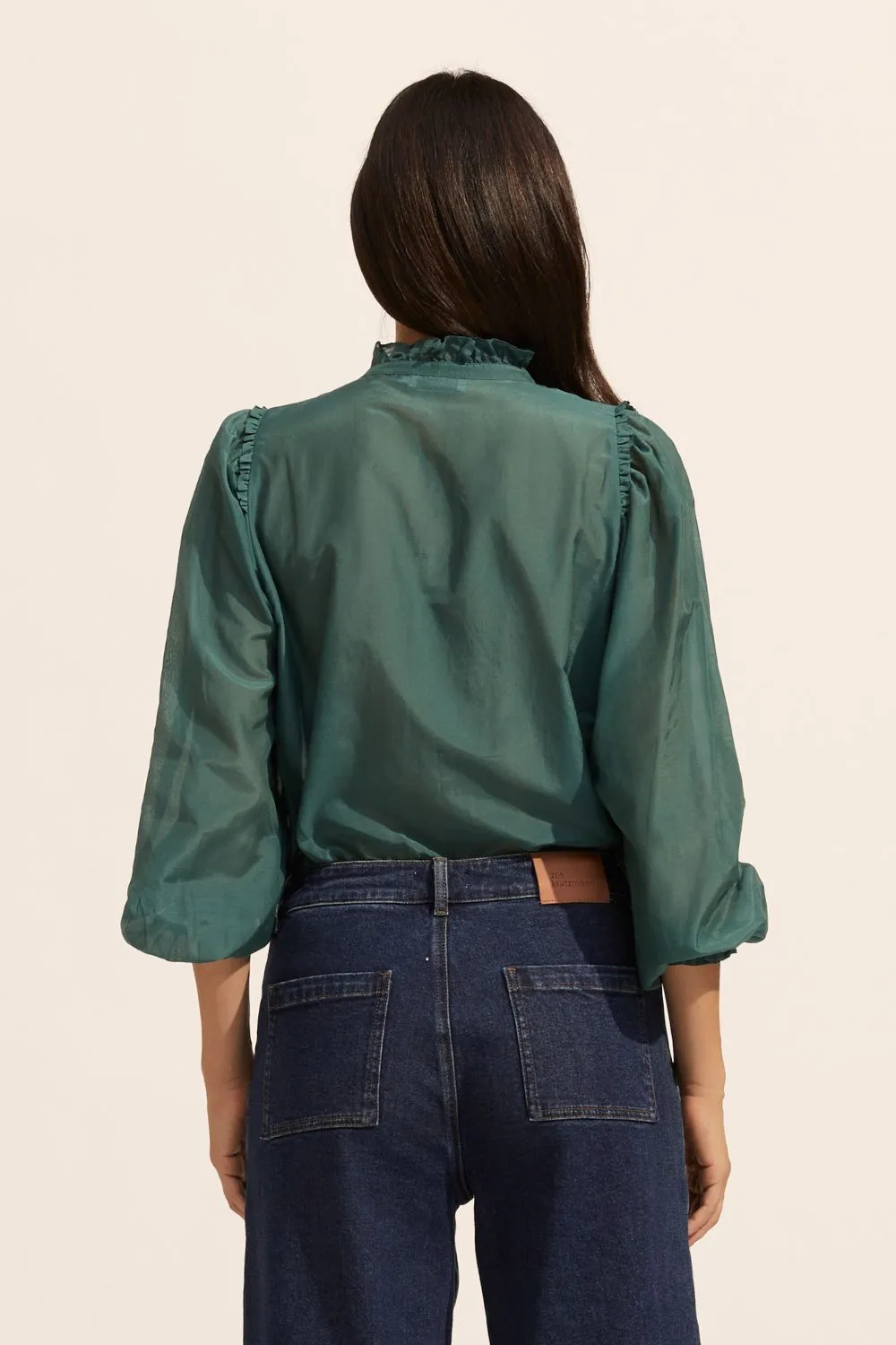 context top - green