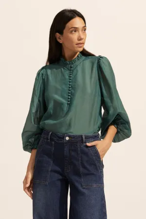 context top - green