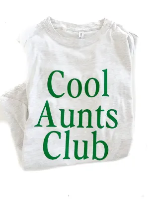 COOL AUNTS CLUB SIDE SLIT TEE