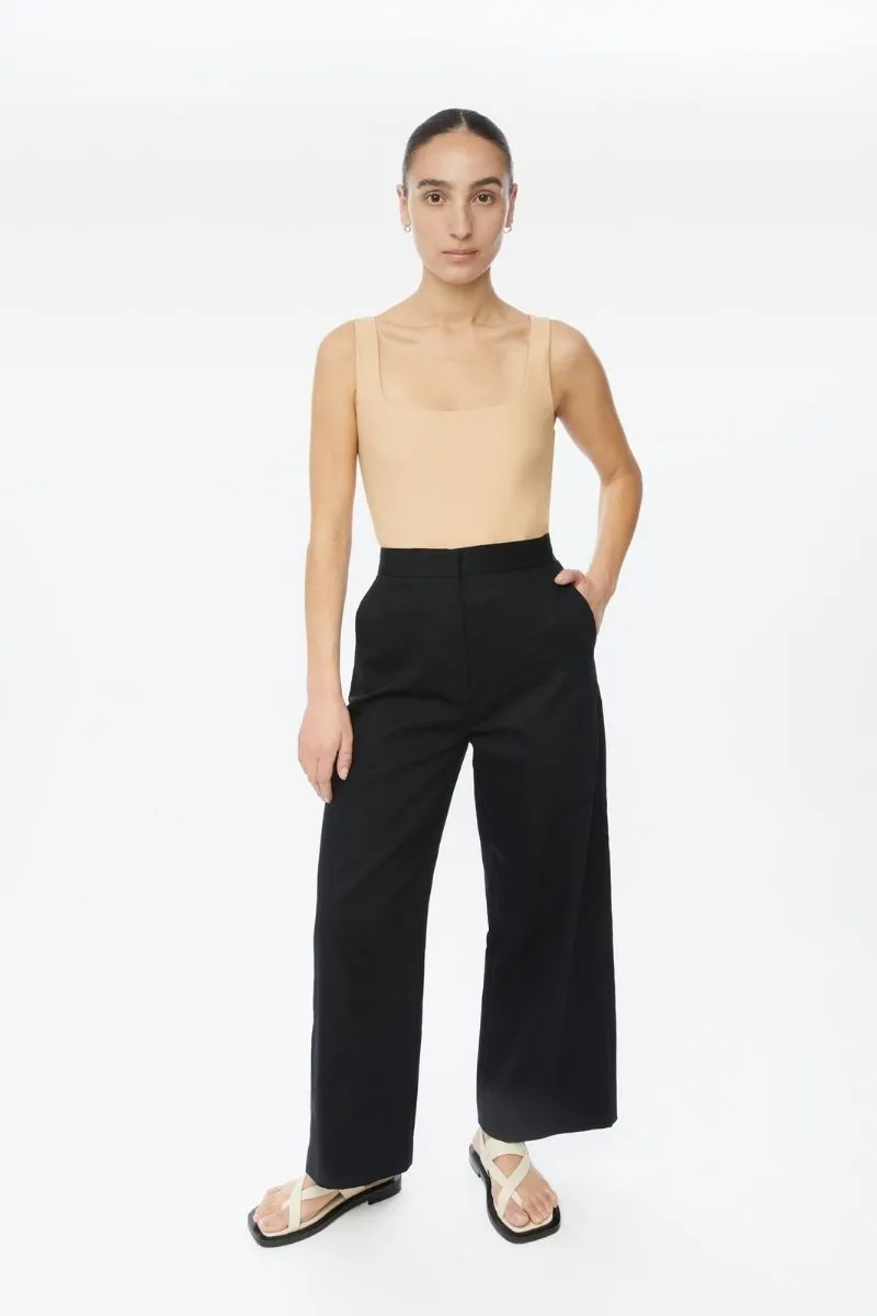 COTTON TWILL PANTS