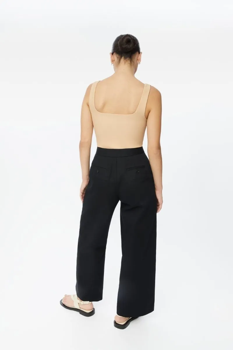 COTTON TWILL PANTS