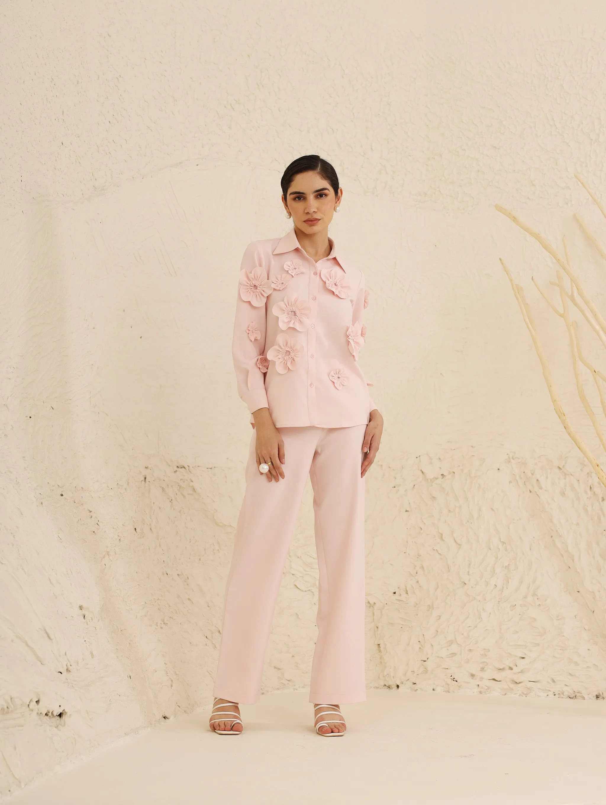 Florence Shirt (Light Pink)