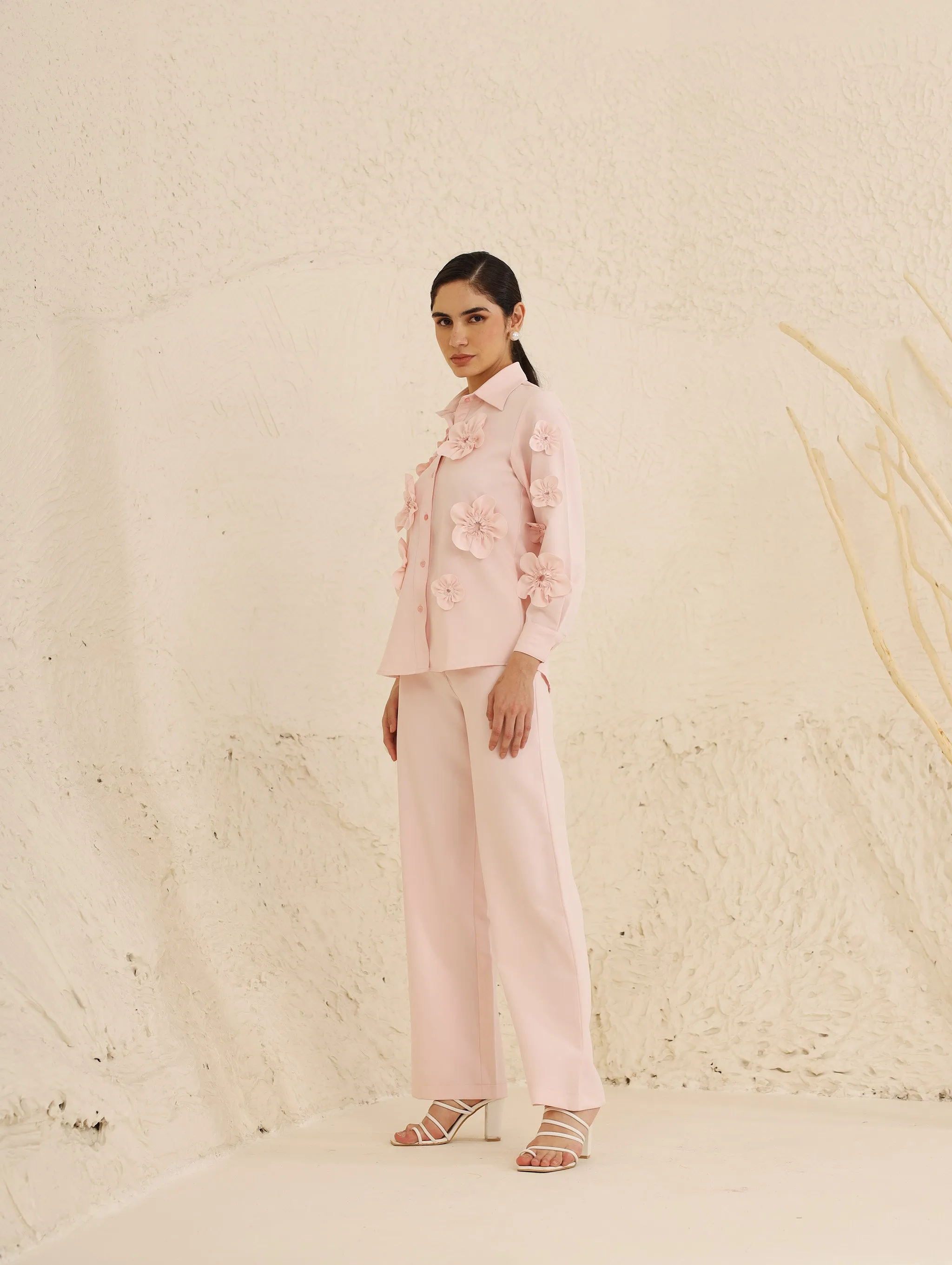 Florence Shirt (Light Pink)