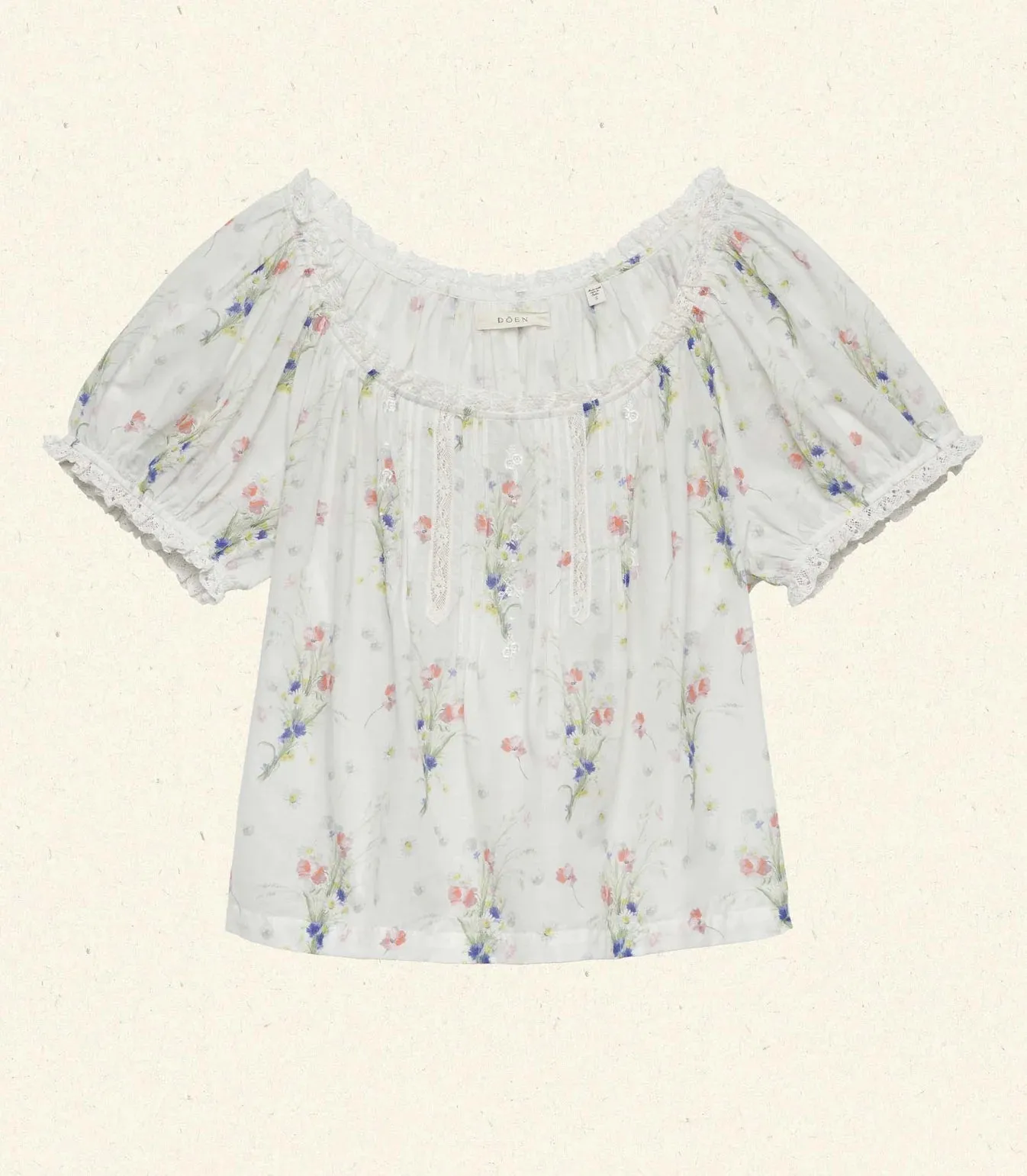 Frederica Top Painted Bouquet