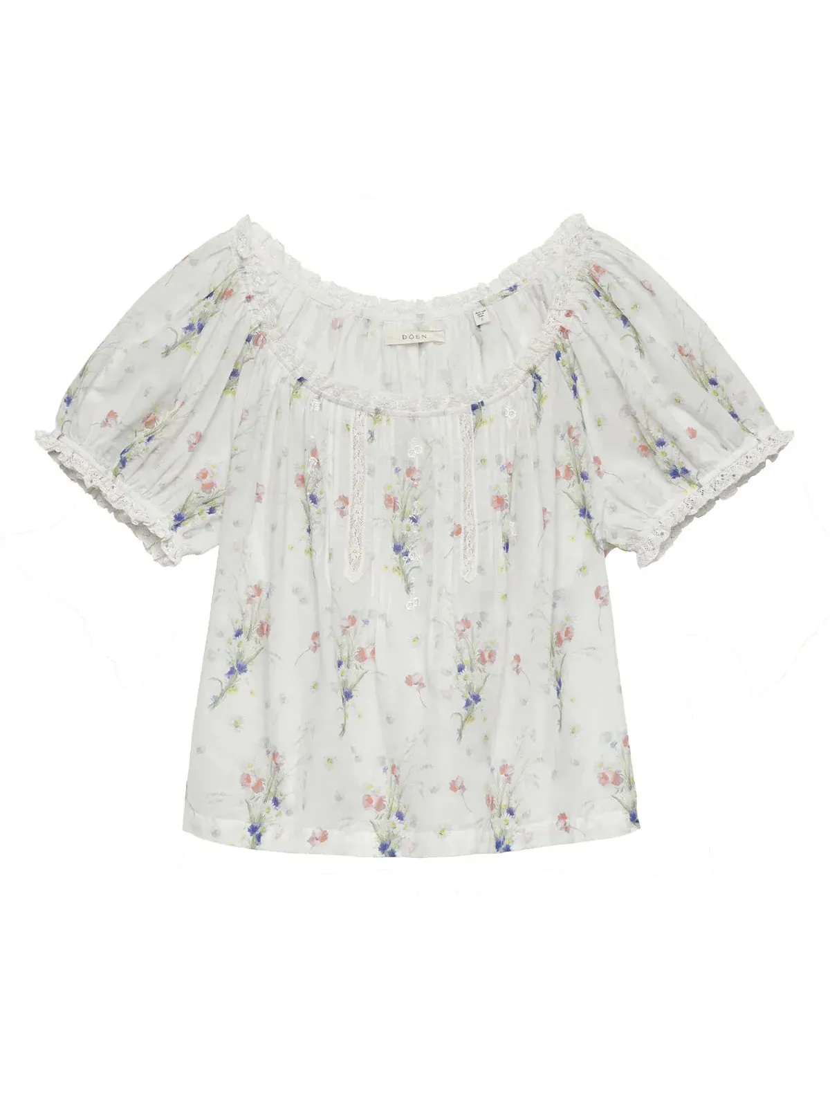 Frederica Top Painted Bouquet