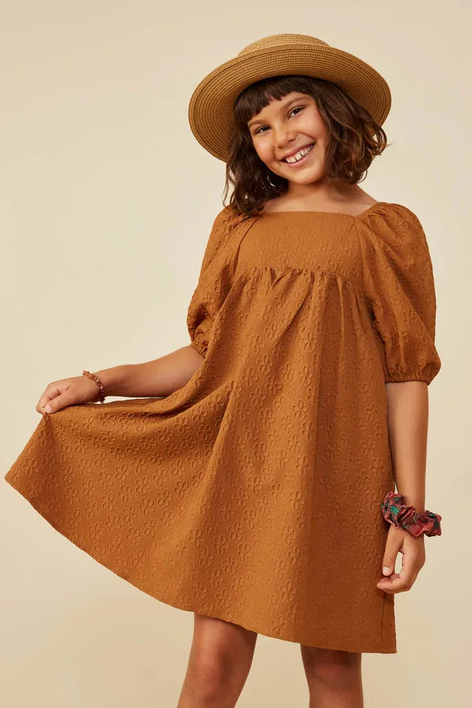 Girls Camden Square Neck Dress
