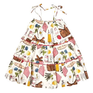 Girls Garden Dress - Parisian Picnic