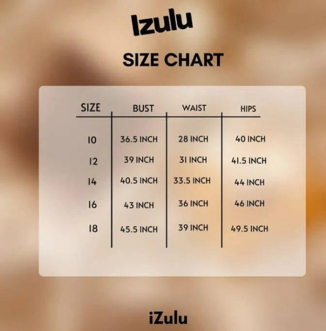 Izulu Latika Pants Set - Mustard