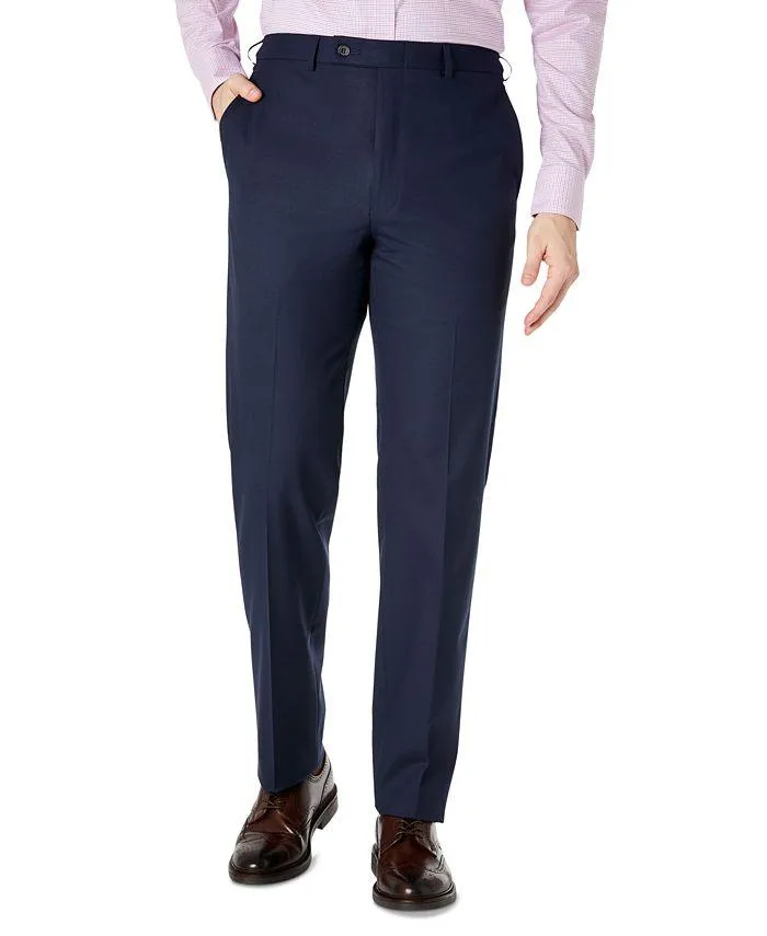 Lauren Ralph Lauren Mens Regular fit Dress Pants 38 / 34 Navy Blue Solid