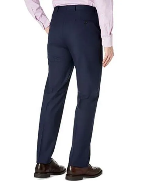 Lauren Ralph Lauren Mens Regular fit Dress Pants 38 / 34 Navy Blue Solid