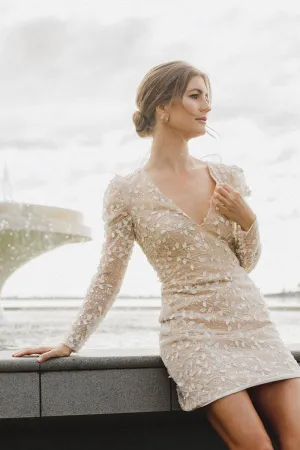 Lovingly Yours Graceful Lace Mini Dress