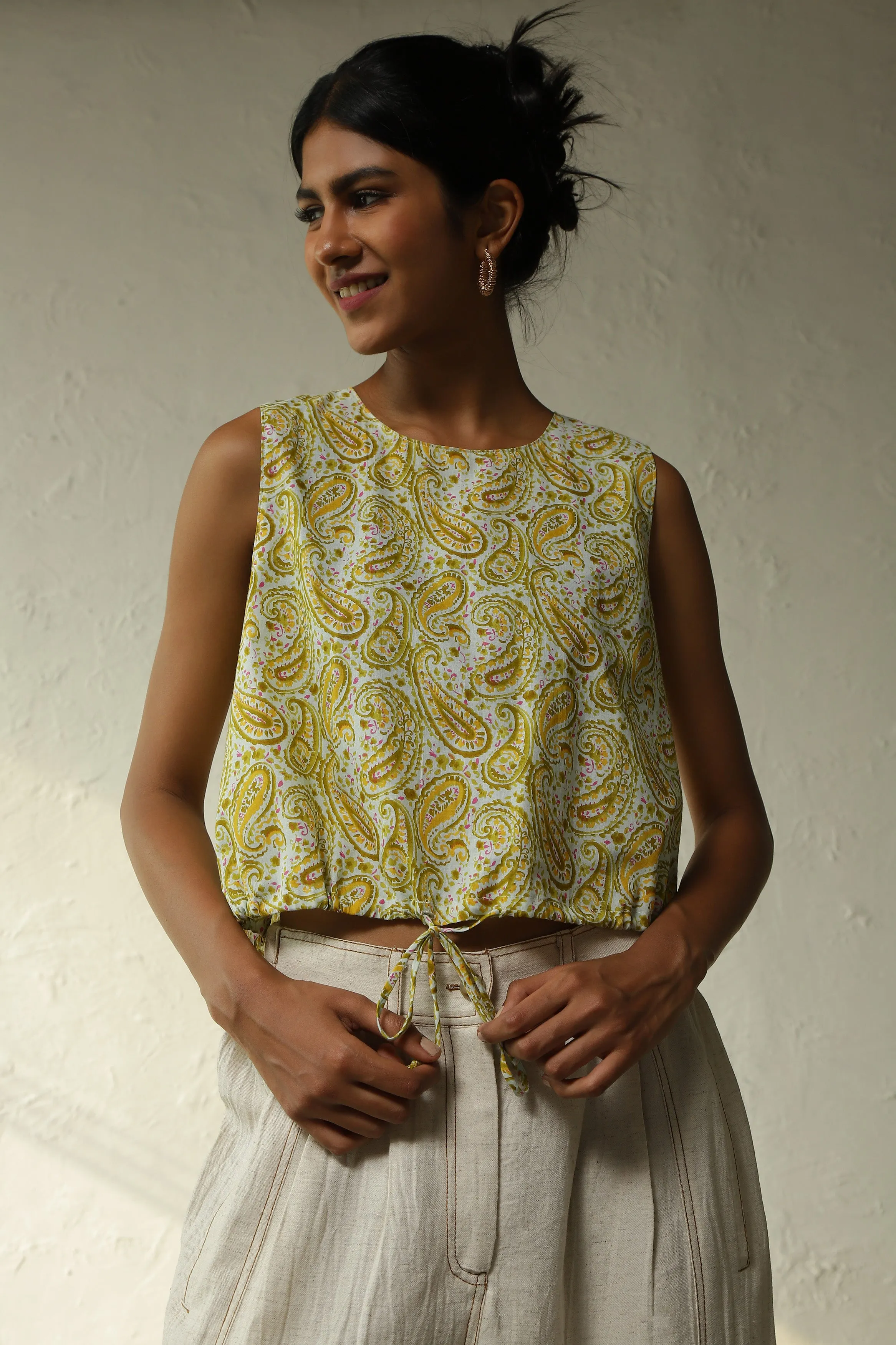 Meadow Drawstring Top