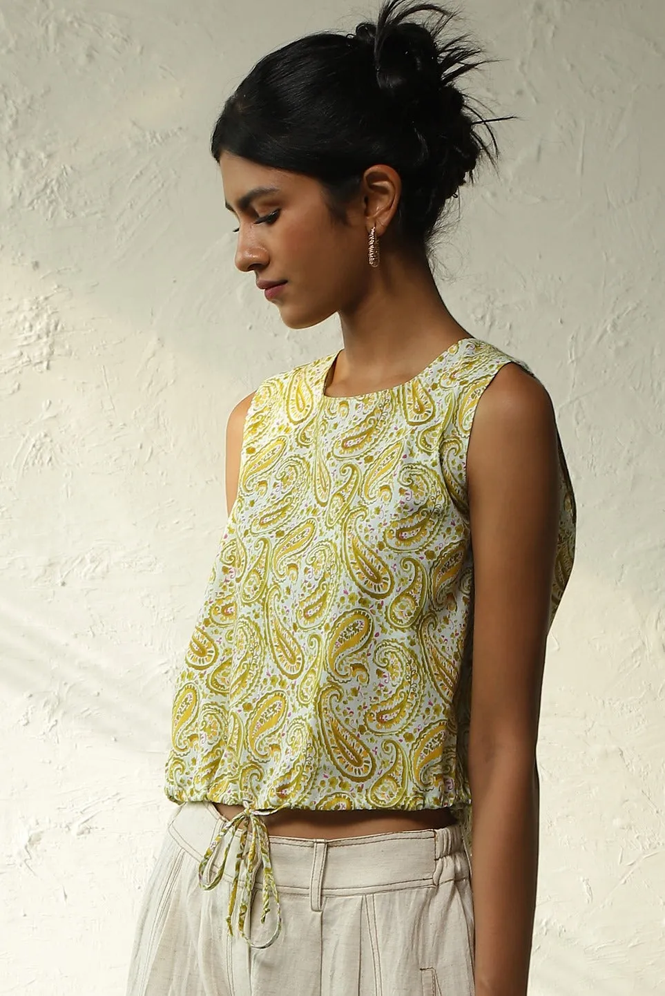 Meadow Drawstring Top