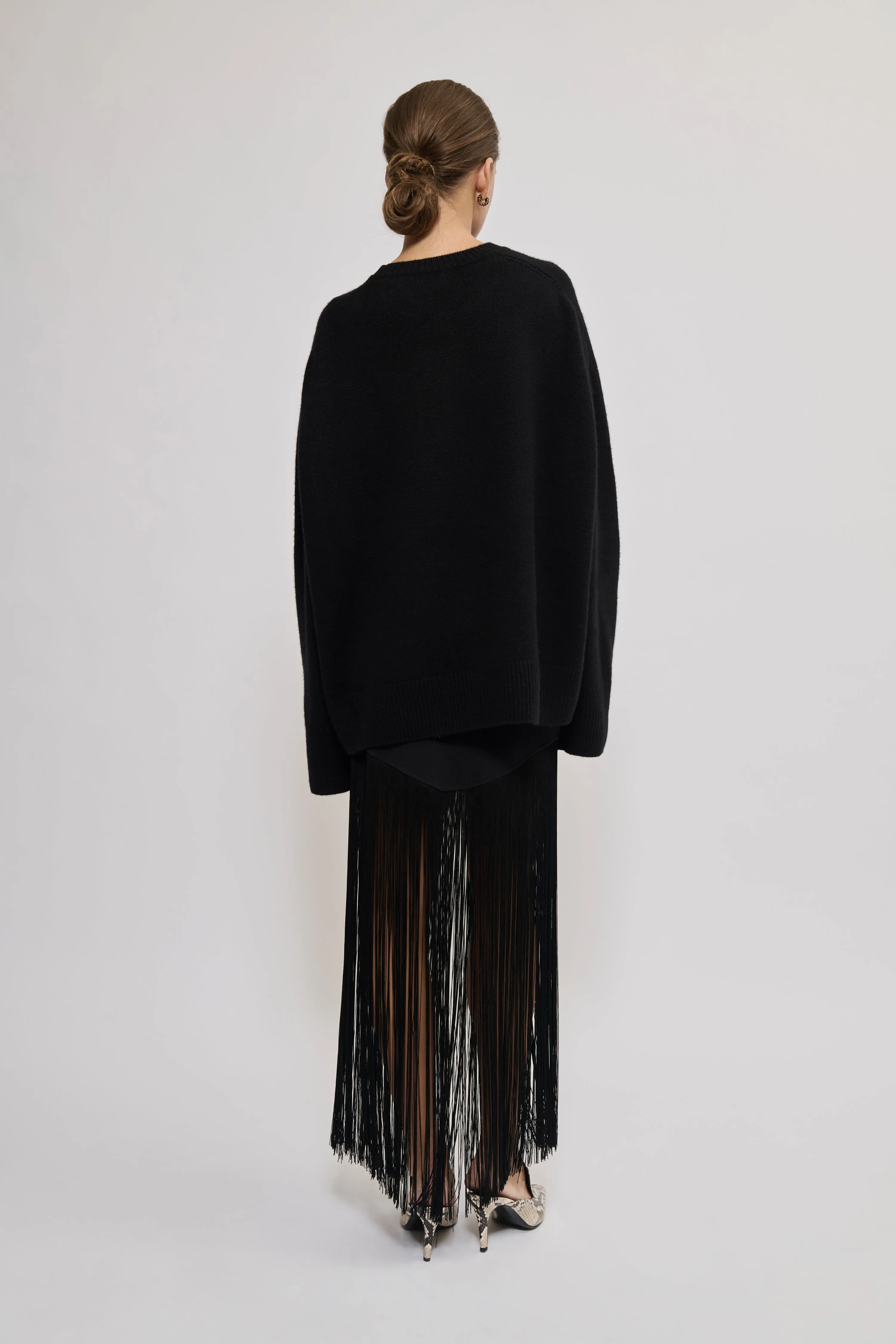 Mini fringes skirt
