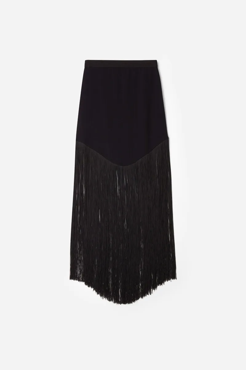 Mini fringes skirt