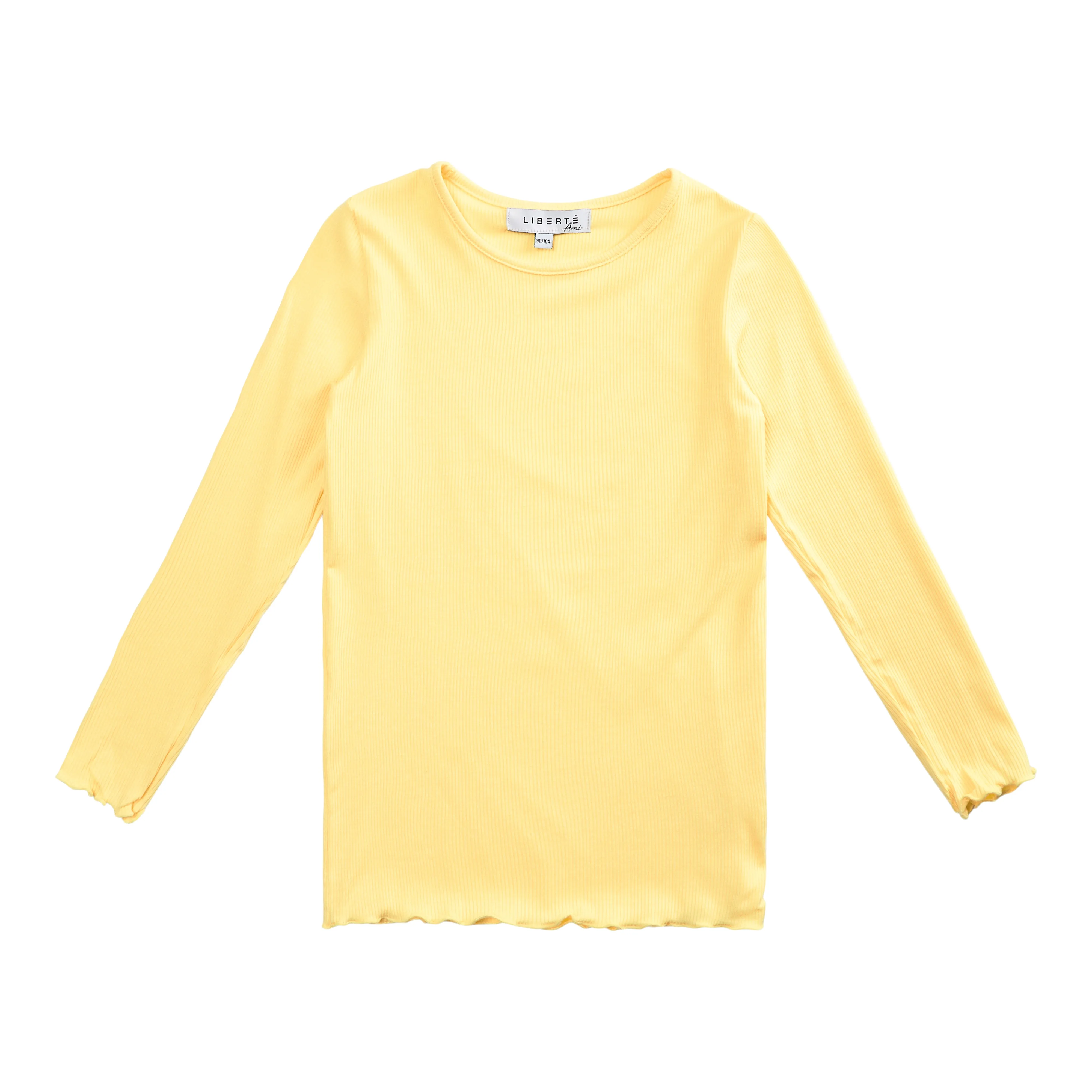 NATALIA-LS-BLOUSE-KIDS - YELLOW