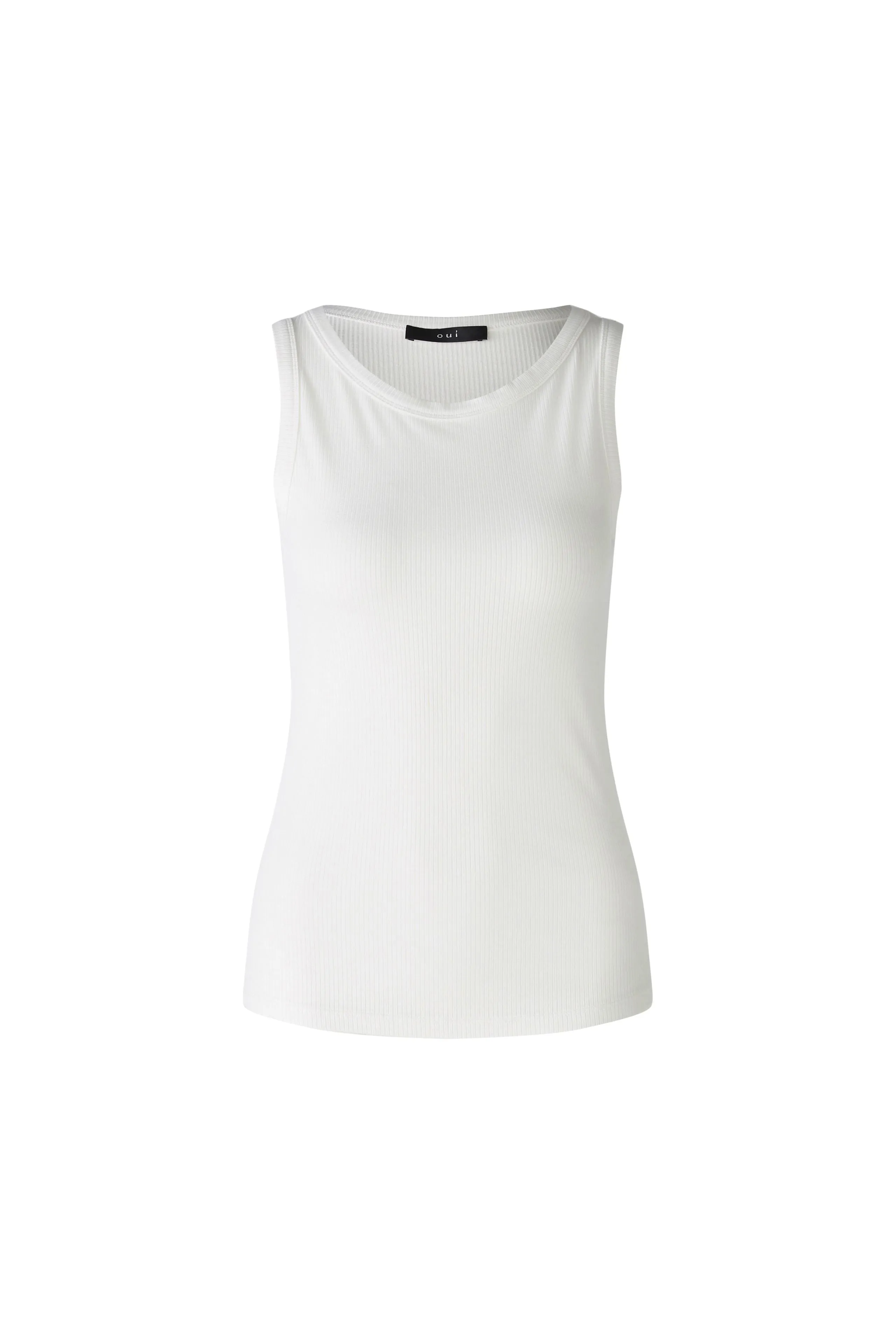OUI CREAM VEST TOP 88608 125