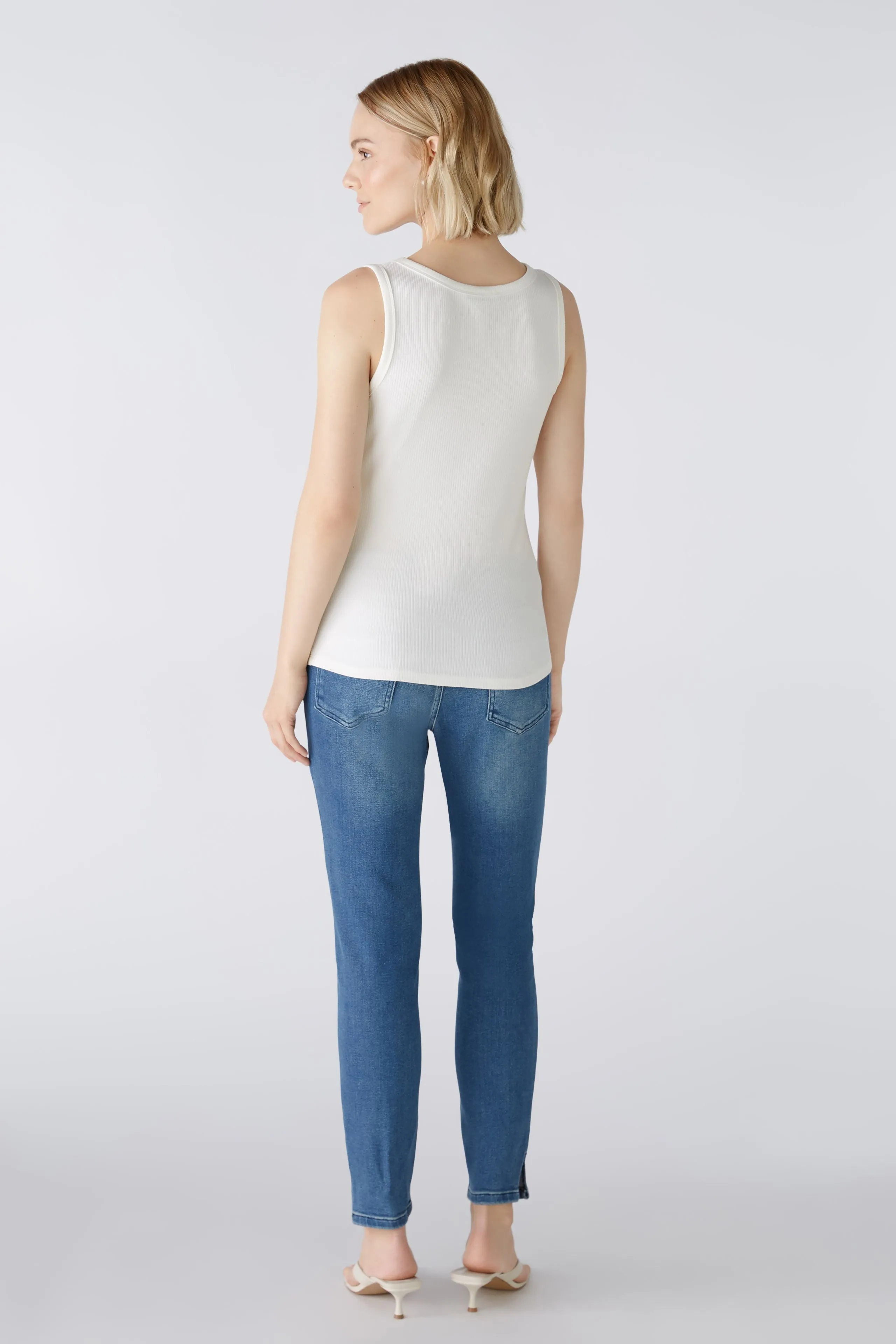 OUI CREAM VEST TOP 88608 125