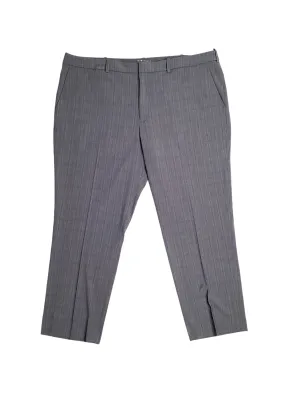 Perry Ellis Portfolio Mens Modern Fit Stretch Suit Dress Pants Grey 34 x 34