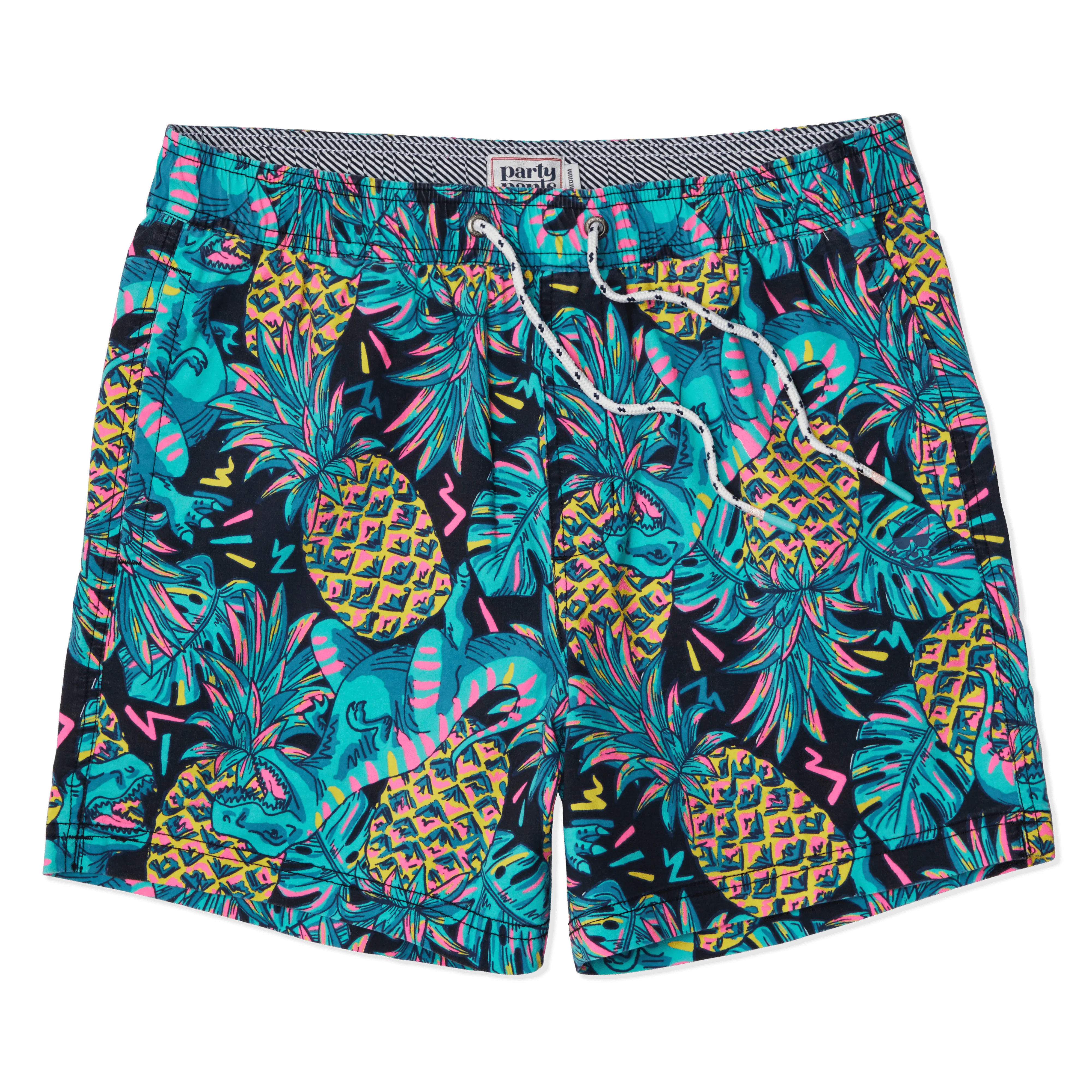 Primal Pines Black Party Starter Shorts