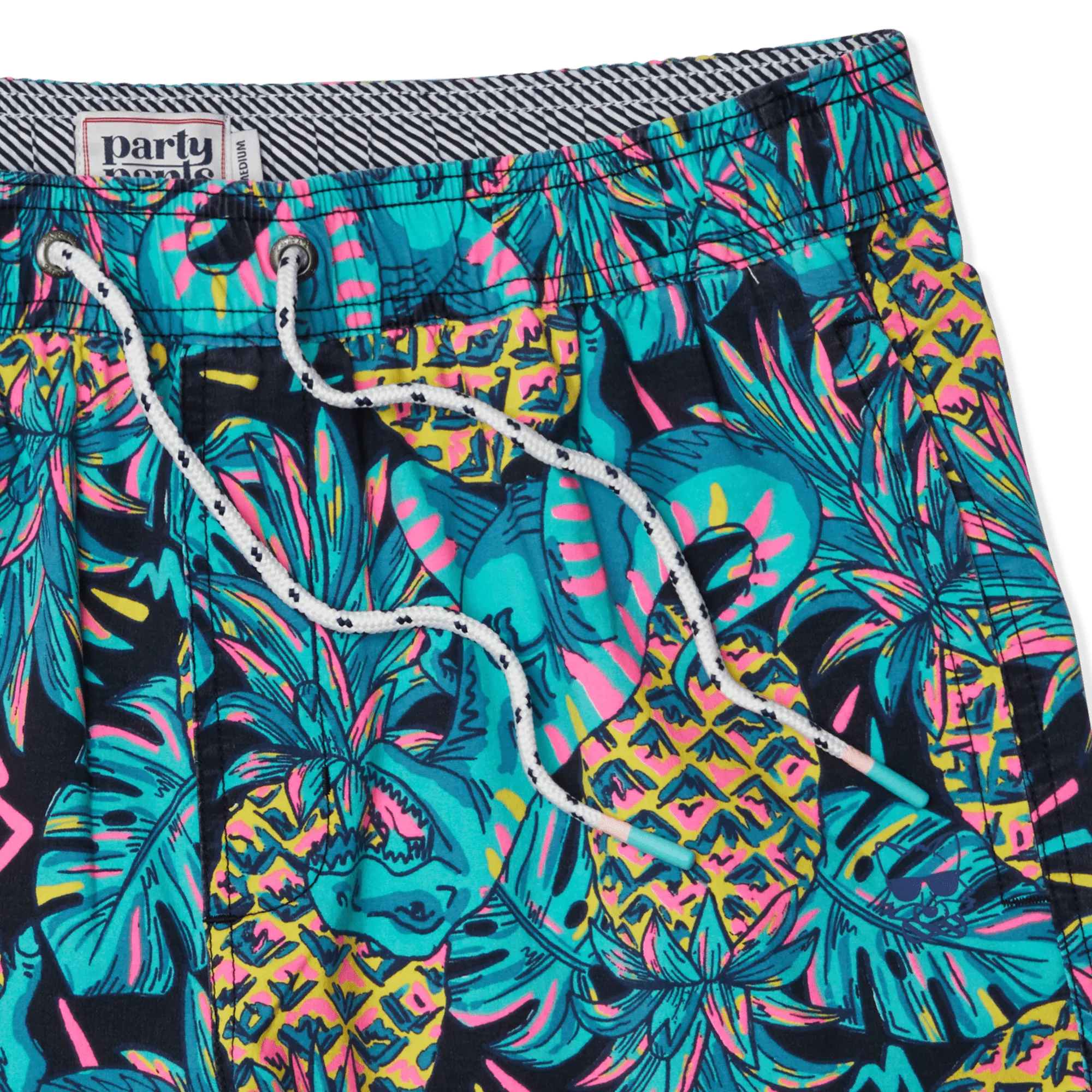 Primal Pines Black Party Starter Shorts
