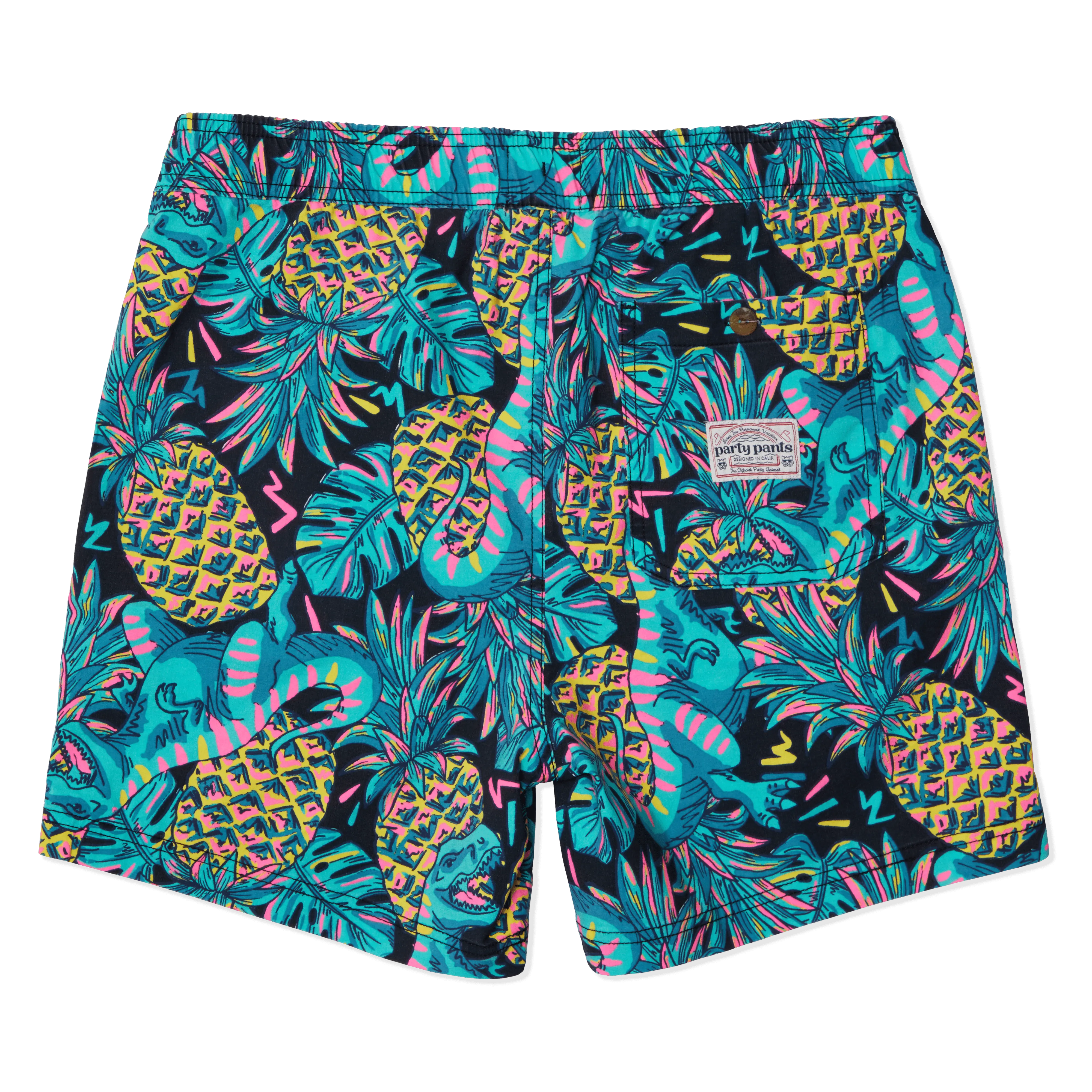 Primal Pines Black Party Starter Shorts
