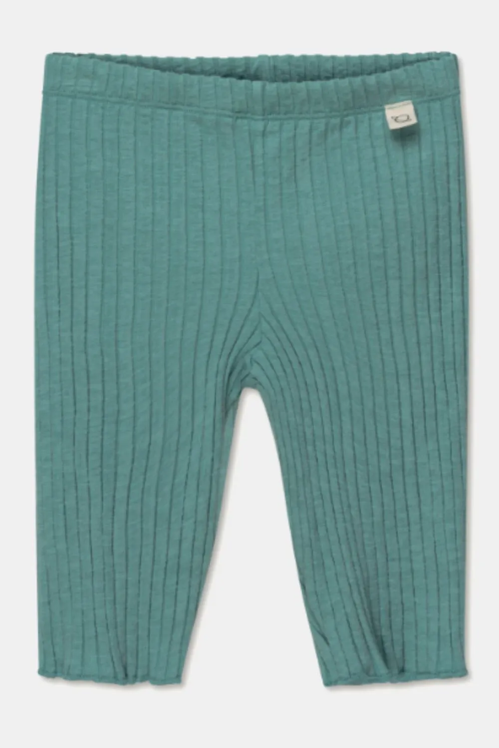 RIB LETTUCE-EDGE BIKE SHORTS