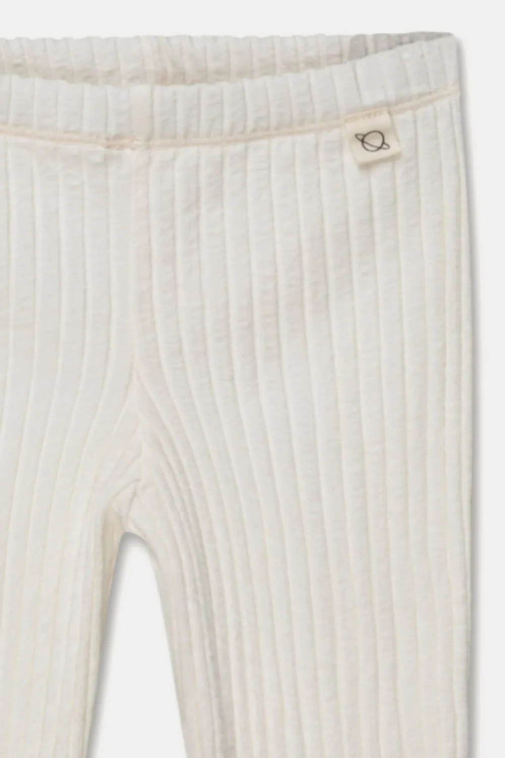 RIB LETTUCE-EDGE BIKE SHORTS