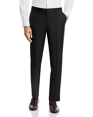 Robert Graham Mens Modern Fit Sharkskin Suit Dress Pants Hunter Green Size 32