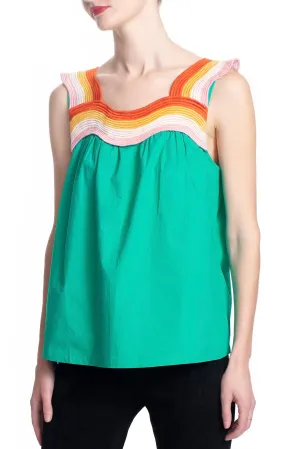 THE DAVI SLEEVELESS WAVE TANK - Organic SS23