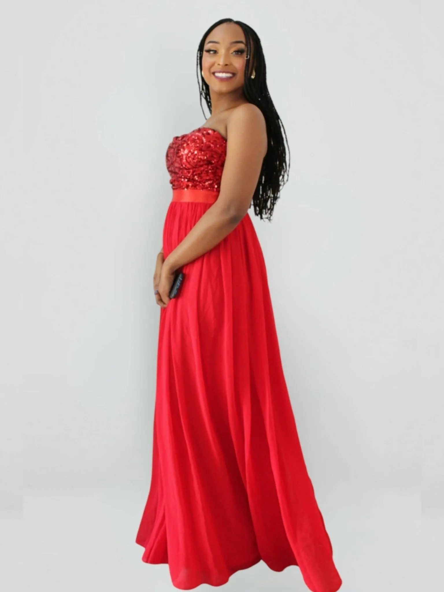 The Fashion Frenzy Dinner Dress - Red