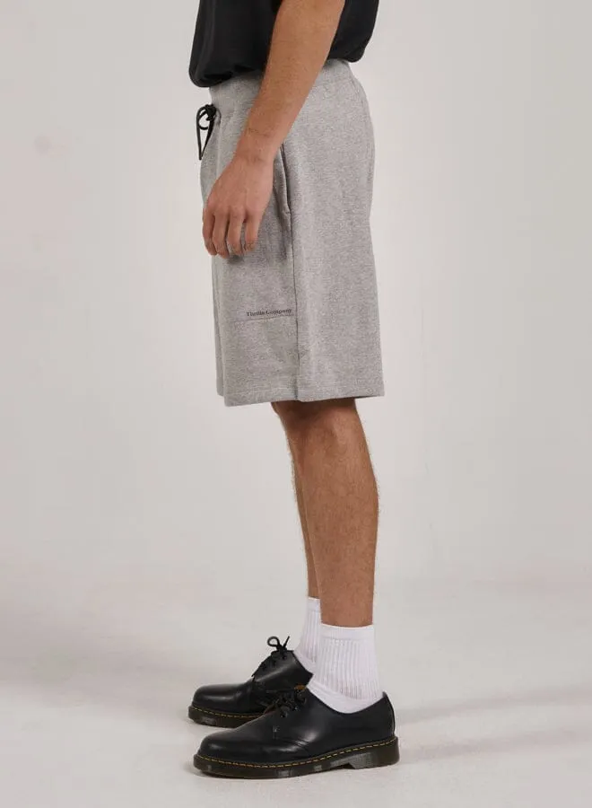 Underground Fleece Short - Grey Marle