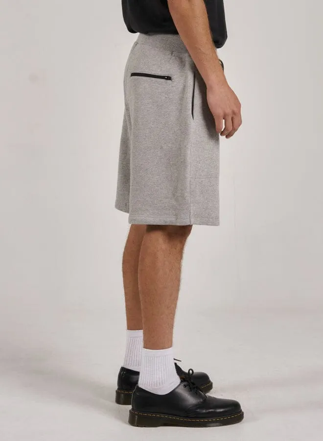 Underground Fleece Short - Grey Marle