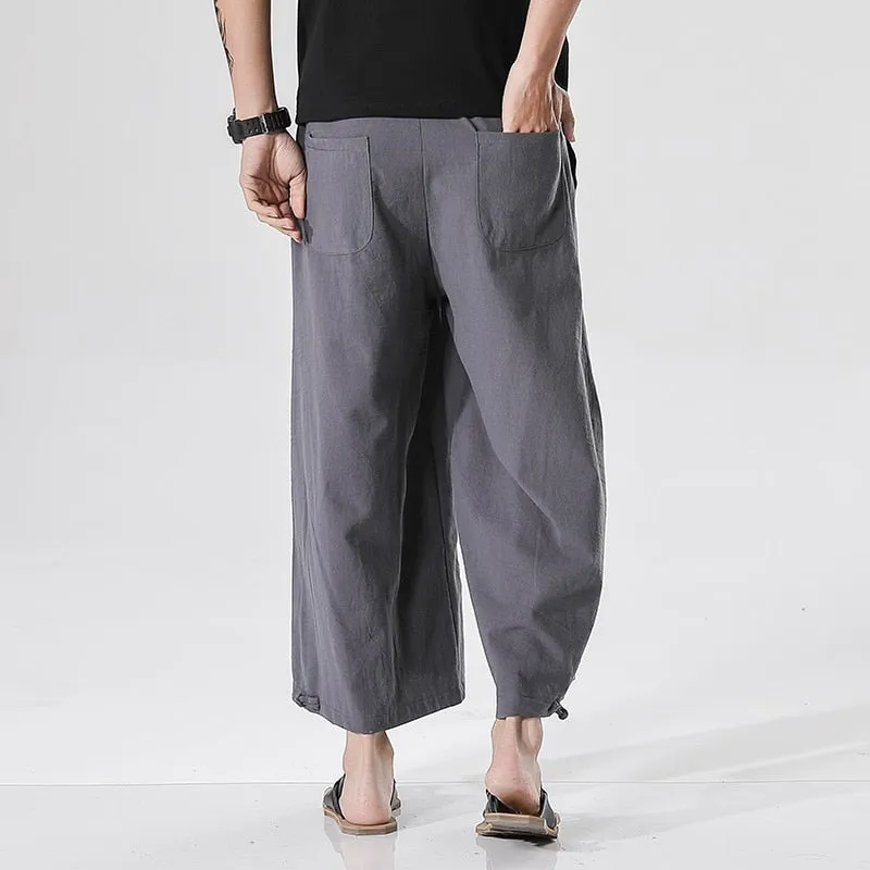 Wide Leg Japanese Pants